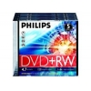 DVD+RW Philips     4.7Gb, 4x, 5шт., Slim Case, (dw4sso5f/00), перезаписываемый DVD диск (DVD+RWS/PH)
