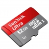 (SDSDQU-032G-U46A) Карта памяти SanDisk Mobile Ultra, стандарт microSDHC класс 10, 32Gb с адаптером SD (SDMicro10-32GB/SD-U)