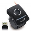 Мышь Genius Presenter для презентаций, беспроводная, 1250 dpi, mini-ресивер, 5 кнопок, black, Hanger (GM-Ring Presenter Bk)