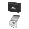 Фотосумка "Makemo 16", 9.1 х 2.3 х 5.8 см, натуральная кожа, черный, Samsonite     [OhF] (H-26447)
