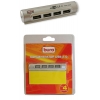 BURO Концентратор (ХАБ) USB 2.0  на 4 порта (BU-Hub/B-4)