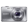 PhotoCamera Sony Cyber-shot DSC-WX100 silver 18Mpix Zoom10x 2.7" 1080p SDXC MS Pro Duo IS 3D Li-Ion  (DSCWX100S.CEE2)