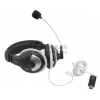 Наушники с микрофоном Trust Quasar USB Headset <16976> (USB, шнур 2.5 м)