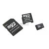 Silicon Power <SP032GBSTH010V10-SP> microSDHC Memory Card 32Gb Class10 +  microSD-->SD Adapter