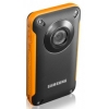 VideoCamera Samsung HMX-W300 black/orange 1CMOS 1x IS el 2.3" 1080p microSD+SDHCWPr KPr  (HMX-W300YP/XER)