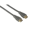 Кабель HDMI 1.4 (m-m), 3.0 м, позолоченные контакты, Ethernet, серый, Hama     [OnV] (H-11972)