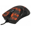 Мышь A4 V-Track F7 черный/красный лазерная (3000dpi) USB игровая (6but)