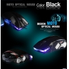 Мышь оптическая RACING 1200  Black USB