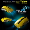 Мышь оптическая RACING 1200  Yellow USB