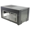 Desktop SilverStone SUGO SG07 <SST-SG07BW> Black Mini-iTX/Mini-DTX 600W (24+2x4+2x6/8пин),  с окном