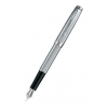 Перьевая ручка Parker Sonnet Chiselled F532, цвет: Silvery CT, перо: F, перо: золото 18К > (S0808340)