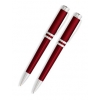Набор шариковая ручка+карандаш 0.9мм,  Franklin Covey Freemont, цвет Red/Chrome, в упаковке b2b (FC0031-3)