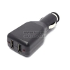 Jet.A JA-UC4 Автомобильное зарядное уст-во USB (Вх. DC12V, Вых. DC5V,  2xUSB 1A)