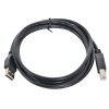 Кабель USB 2.0 AM/BM Cablexpert CCP-USB2-AMBM-6 1.8м, черный, пакет
