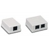 Розетка RJ-45 кат. 5E двойная, krone (468-8k-2)