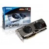 Видеокарта MSI PCI-E ATI R7950 TWIN FROZR 3GD5 V2/OC R7950 3072Mb 384b D5 880/5000 HDMI+DVI+mDP*2 RT