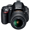 PhotoCamera Nikon D5100 KIT black 16,2Mpix 18-200VR II 3" 720p SD Набор с объективомLi-Ion  (VBA310KR05)