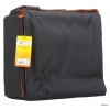 Сумка для ноутбука Jet.A LB15-12 до 15,6" (Черный/оранжевый, качественный Gucci-нейлон, ремень с изменением длины, SIZE 400*110*300мм)