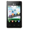 Мобильный телефон LG T375 T3 черный моноблок 2Sim 3.2" WiFi BT (LGT375.ACISBK)