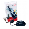 Мышь Genius NX-Elite, оптическая, 1200 dpi, 3 кнопки, регулируемый по длине провод, USB, black, Blister (GM-NX Elite)