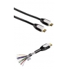 Кабель HDMI 1.3 (m-m), 3.0 м, позолоченные контакты, 1080p, 3D, черный, Hama     [ObE] (H-83124)