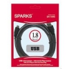 Кабель Sparks USB 2.0 A вилка - Micro USB вилка 1.8м (SN1095)