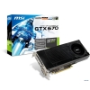 Видеокарта 2Gb <PCI-E> MSI N670GTX-PM2D2GD5/OC с CUDA <GFN670, GDDR5, 256 bit, HDCP, 2*DVI, HDMI, DP, Retail> (912-V284-004)