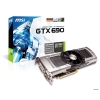 Видеокарта 4Gb <PCI-E> MSI N690GTX-P3D4GD5 с CUDA <GFN690, GDDR5, 256 bit, HDCP, 3*DVI, mini DP, Retail> (912-V801-1247)