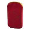 Чехол Velvet Pouch Print для мобильного телефона, 7.5 х 6.0 х 1.8 см, велюр, красный, Hama     [OhG] (H-106770)