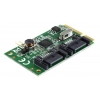 Controller miniPCI-E -> 2xSATA 6Gb/s
