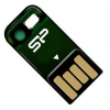Флеш Диск Silicon Power 16Gb TOUCH T02 SP016GBUF2T02V1N USB2.0 зеленый