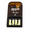 Флеш Диск Silicon Power 4Gb TOUCH T02 SP004GBUF2T02V1O USB2.0 оранжевый (мин.кол.5)