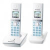 Р/Телефон Dect Panasonic KX-TG8052RUW белый (труб. в компл.:2шт) АОН