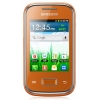 Смартфон Samsung GT-S5300 Galaxy Pocket оранжевый моноблок 3G 2.8" And WiFi BT  (GT-S5300ZOASER)