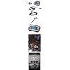 Трансмиттер для Apple iPhone/iPhone 3G/3GS/4, 12-24V, серебряный/черный, Hama    [ObG] (H-104532)