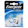 Батарейки Energizer e480  Maximum (AA) 2БЛ   (629754/635190/636175) АА (LR6/R6; E91) . 2 батарейки в блистере