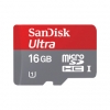 (SDSDQUA-016G-U46A) Карта памяти SanDisk Mobile Ultra ANDROID, стандарт microSDHC класс 10, 16Gb с адаптером SD (SDMicro10-16GB/SD-UA)