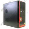 Miditower FOX <5815BS> Black-Silver ATX 430W (24+4+6пин)