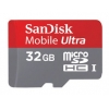 Флеш карта microSDHC 32Gb Sandisk SDSDQY-032G-U46A bi-colored Card +SD Adapter + Media Manager