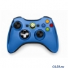 Беспроводной геймпад для XBOX 360  (43G-00024) Голубой