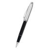 Ручка-роллер Cross Townsend Tango, цвет: Black Lacquer/Engraved Rhodium Plated > (AT0045-7)