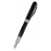 Ручка перьевая, REMBRANDT,корпус черная смола, отделка палладий, перо стальM (Vs-482-91M)