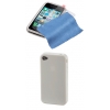 Комплект Gel Skin для Apple iPhone 4, футляр+защитная пленка+салфетка, силикон, белый, Hama     [ObG] (H-107155)