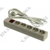 Сетевой фильтр SVEN Optima Base 5 Gray <3м>  (5 розеток)