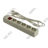 Сетевой фильтр SVEN Optima Base 5 Gray  <1.8м> (5 розеток)