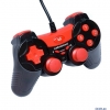 Геймпад Nakatomi Fighter GP-F20 Black-Red, вибрация, 12 кнопок, USB