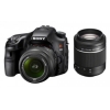 PhotoCamera Sony Alpha SLT-A65Y kit black 24,3Mpix 18-55 / 55-200 3" 1080p SDHC turLCD Набор с объективамиNP-FM500H  (SLTA65Y.CEE2)
