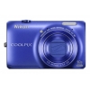 PhotoCamera Nikon CoolPix S6300 blue 16Mpix Zoom10x 2.7" 1080 25Mb SDHC opt Li-Ion  (VMA933E1)