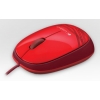 Мышь Logitech M105 красный оптическая (1000dpi) USB (2but) (910-003118/910-002945)