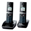Р/Телефон Dect Panasonic KX-TG8052RUB черный (труб. в компл.:2шт) АОН